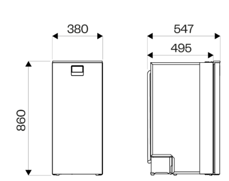 Холодильник автомобильный CRUISE EL86 12/24В